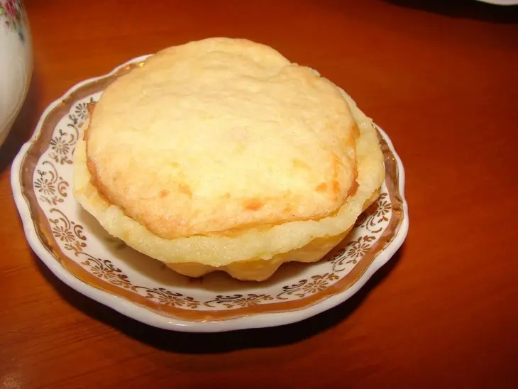 Корзиночки с вкусным  ванильным кремом: шаг 5