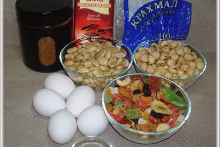 Пряники с цукатами и орехами "искушение".: шаг 1