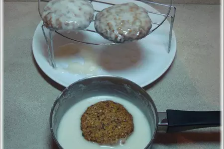 Пряники с цукатами и орехами "искушение".: шаг 14