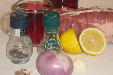 Свиная вырезка в маринаде: шаг 1