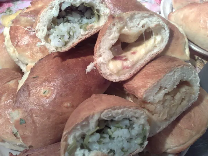 Пирожки с начинками: шаг 5