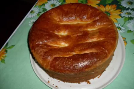 Пирог с бананами и вишнями: шаг 6
