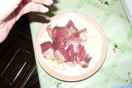 Мясо под шубой: шаг 5