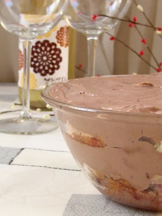 Trifle "черный лес": шаг 1