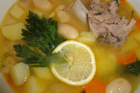 Фасолевый суп с сельдереем: шаг 4