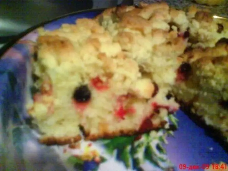 Пирог с клюквой и лимоном.: шаг 15