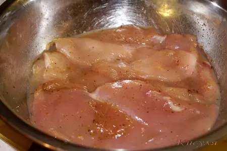 Куриная отбивная (простой, но вкусный маринад): шаг 1