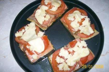 Лосось с помидорами и сыром в микроволновке: шаг 3