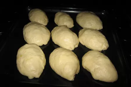 Пирожки с яблочной начинкой: шаг 4
