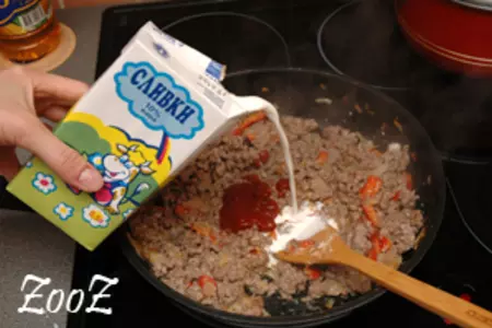 Лазанья со свекольным фаршем: шаг 3