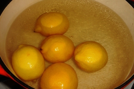 Варенье / джем из лимонов с лимонной корочкой: шаг 1