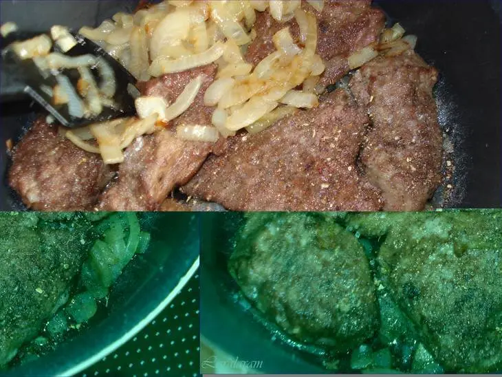 Печень в луковом соусе для любителей и тех, кто не очень: шаг 9