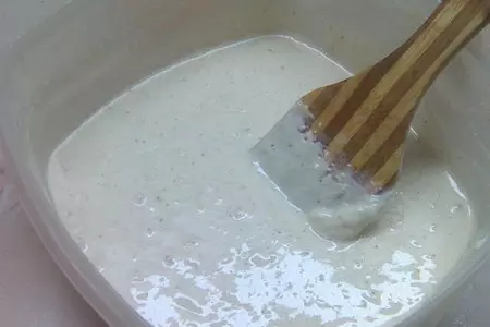 Хлеб овсяный на закваске с семечками: шаг 1