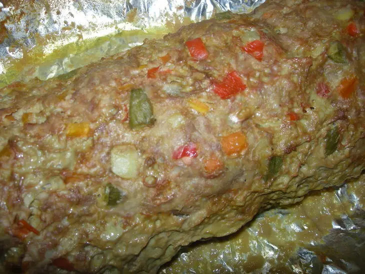 Мясное «полено»: шаг 4