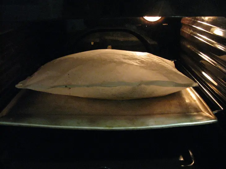 Рыба фаршированная овощами и плавленым сырком: шаг 4