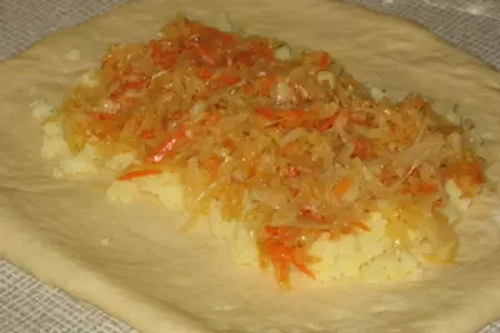 Морской язык в пироге: шаг 3