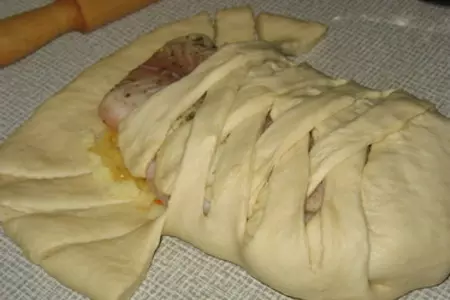 Морской язык в пироге: шаг 5