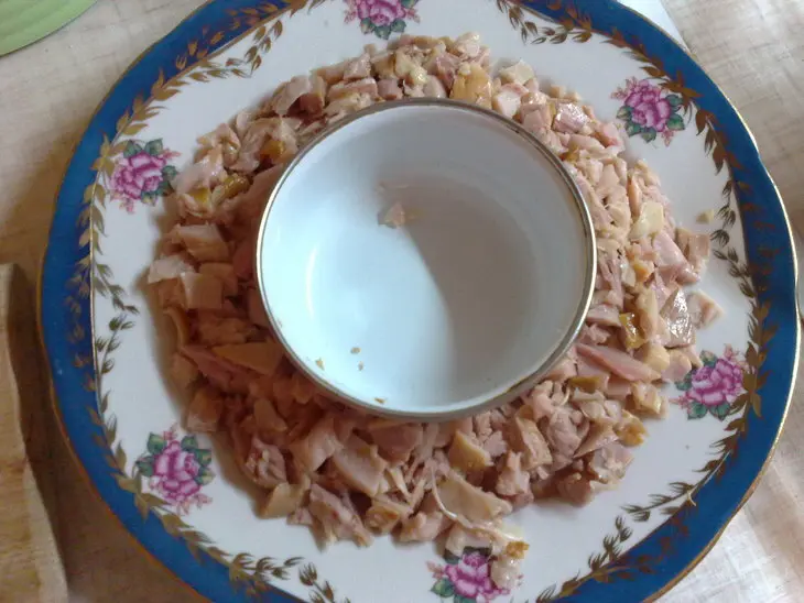 Салат необычный: шаг 1