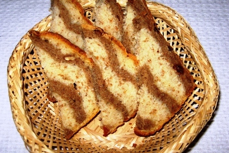 Постный «полосатый» хлеб: шаг 6