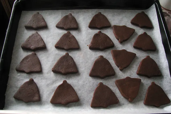 Шоколадное печенье: шаг 6