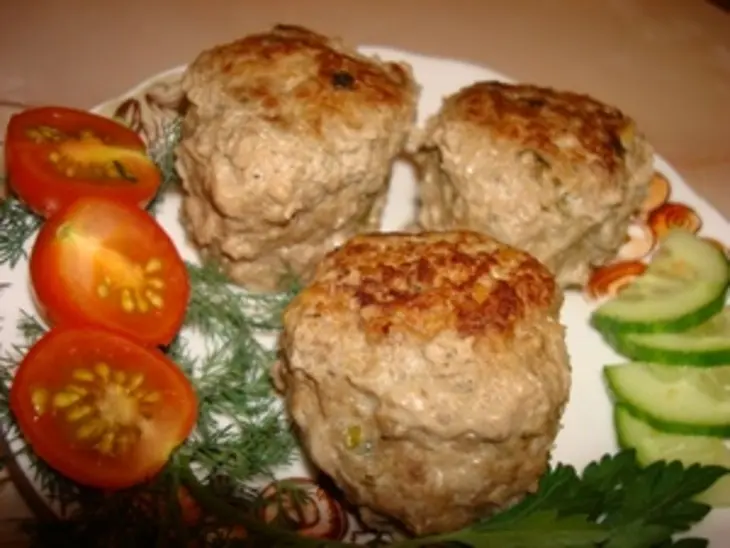 Мясо-фруктовые колобки: шаг 5