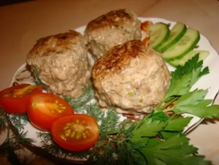 Мясо-фруктовые колобки: шаг 6