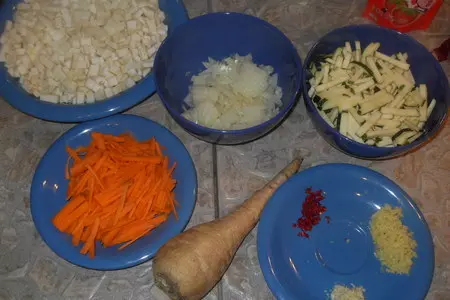 Страусовый гуляш с овощами: шаг 4