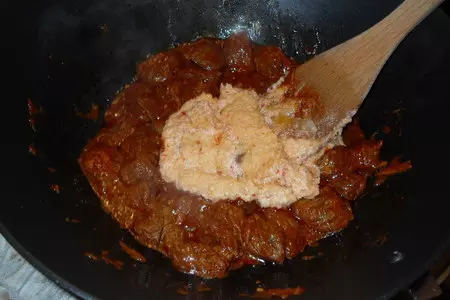 Страусовый гуляш с овощами: шаг 9