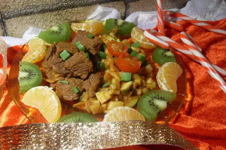 Страусовый гуляш с овощами: шаг 11