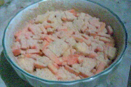 Тыква, запеченная с ананасом и курагой.: шаг 5