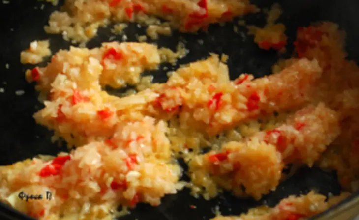 "тыквандю" - сырное фондю в тыкве с хрустящими палочками: шаг 4