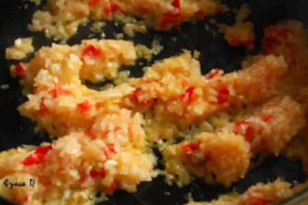 "тыквандю" - сырное фондю в тыкве с хрустящими палочками: шаг 4