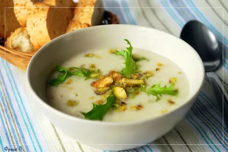Суп-пюре из курицы с фисташками: шаг 9