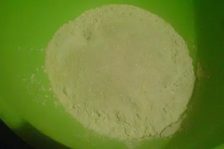 Блинчики с кукурузной мукой: шаг 1