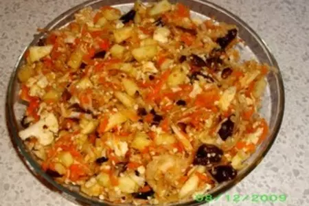 Салат витаминный с кольраби: шаг 6