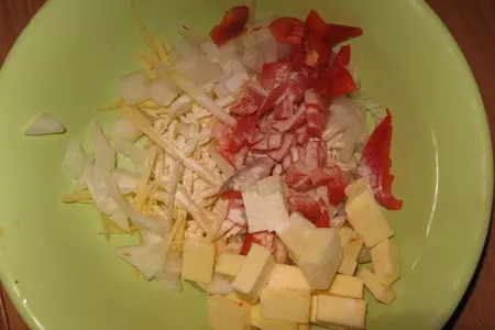Куринные рогалики на шпажках: шаг 2