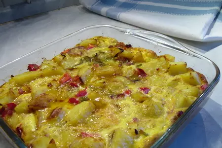 Крестьянский завтрак (bauernfrüshtuck): шаг 3