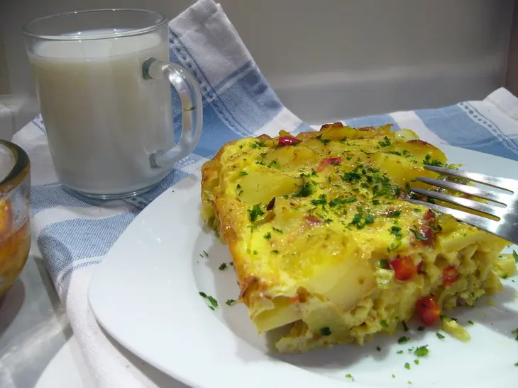 Крестьянский завтрак (bauernfrüshtuck): шаг 4