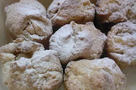 Творожные пирожные с ананасами и мармеладом: шаг 8