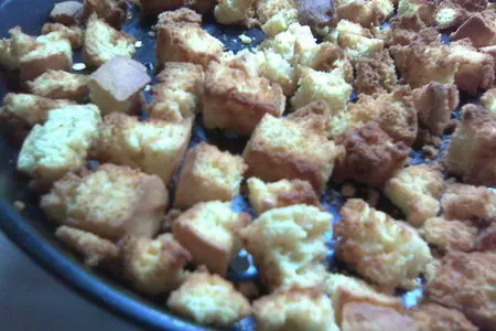 Кукурузно-печеночная начинка для курицы (или индейки) на рождество. фаршированная курица серия №2.: шаг 4