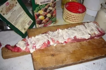 Ребрышки запеченые с грибами и сыром: шаг 2
