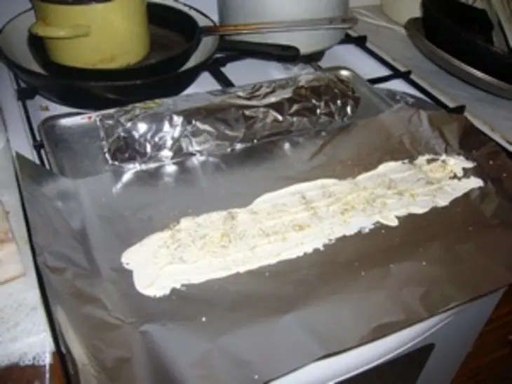 Ребрышки запеченые с грибами и сыром: шаг 3