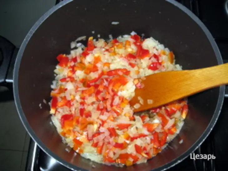 Фасоль белая с овощами: шаг 3