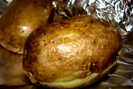 Картофельные лодочки (постное блюдо): шаг 3
