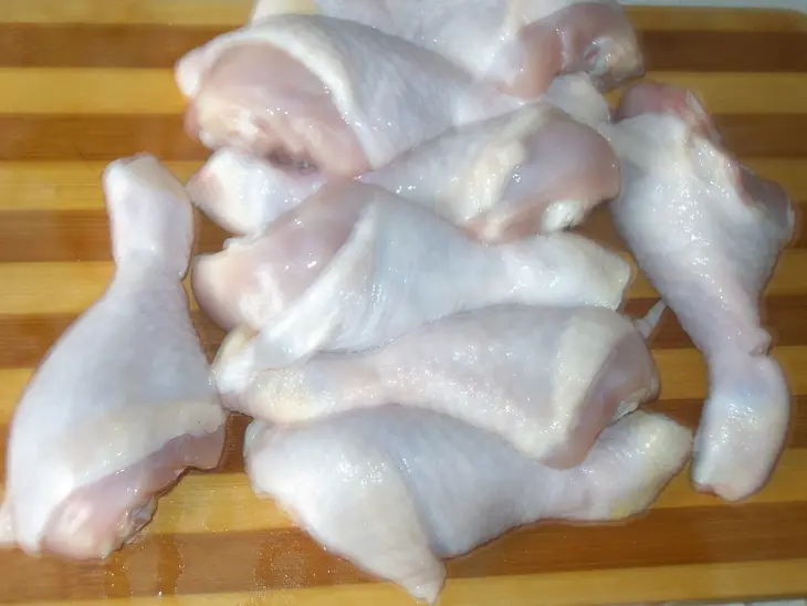 Куриные голени с начинкой: шаг 6