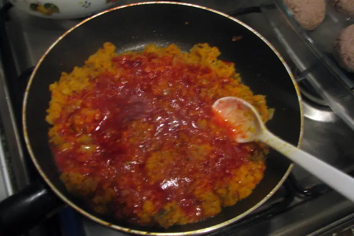 Фрикаделины с печеным картофелем: шаг 3