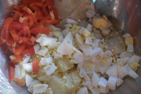 Картофельный салат эрмитаж: шаг 1