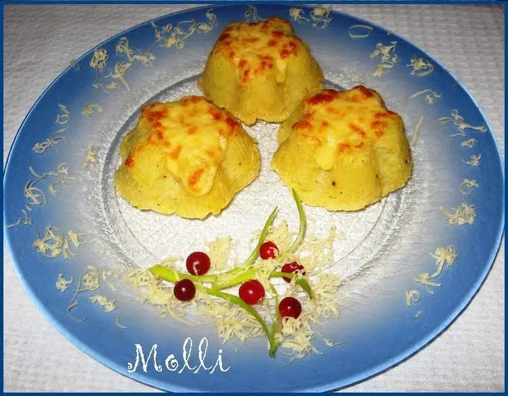 Мини-запеканка из картофеля с мясом и сладким перцем: шаг 3
