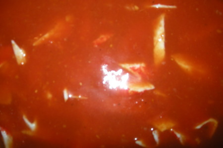 Рыбное заливное с  томатным соком: шаг 4