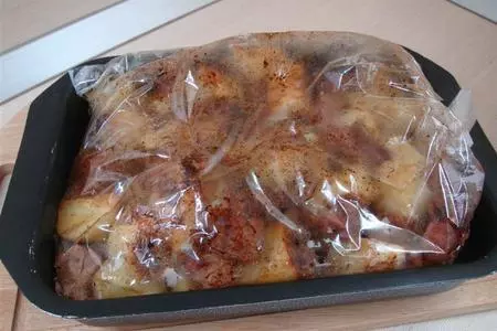 Жаркое из мяса с картофелем: шаг 6